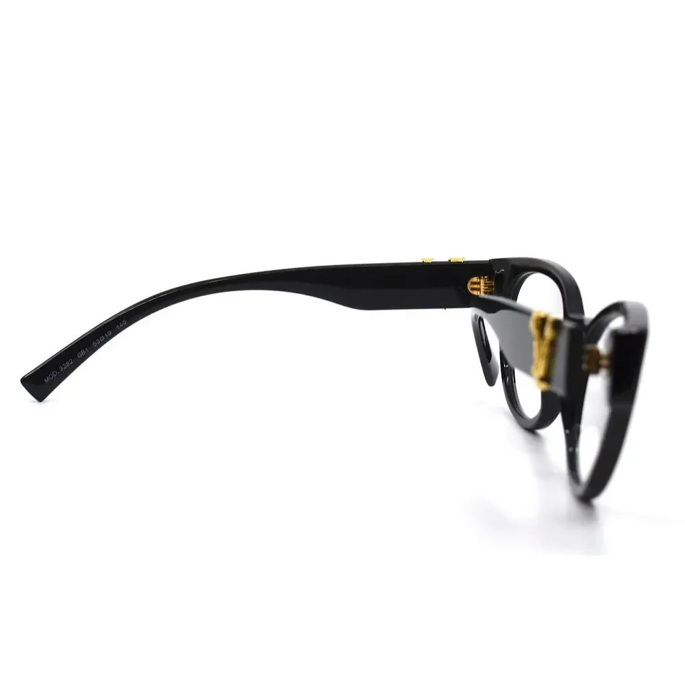 NEW VERSACE VE3282 GB1 BLACK WOMEN AUTHENTIC EYEGLASSES FRAME